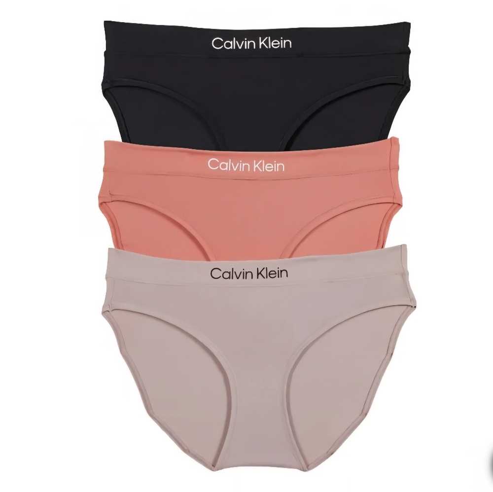 Calvin Klein Women’s Microfiber Stretch Bikini -3PK -XL **NEW